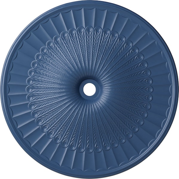 Ekena Millwork Galveston Ceiling Medallion (Fits Canopies up to 5 7/8"), 51"OD x 3 5/8"ID x 3 3/8"P, Americana CM51GLAMF - main